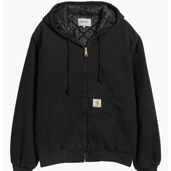 Carhartt Work In Progress Men’s Jacket, Black, Small, NWT - Picture 4 of 8